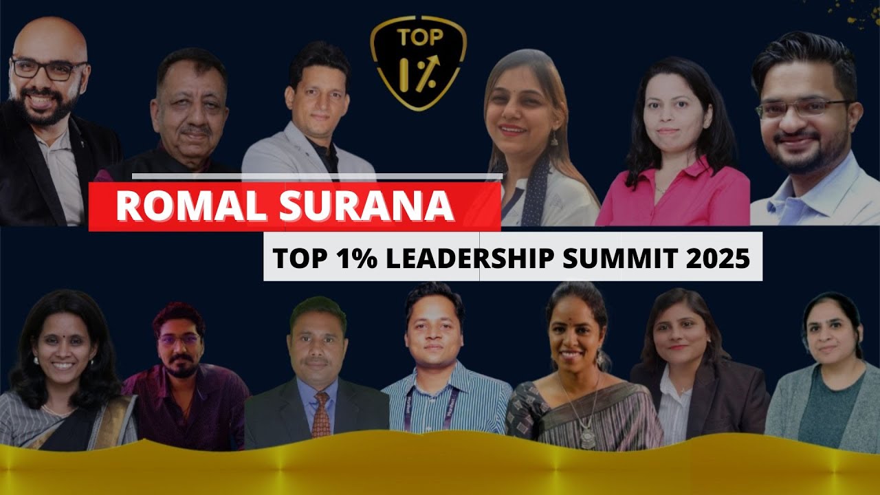 Romal surana powerful 5 minute - Top 1% Leadership Summit 2025 | Gratitude Nakul Mehrotra