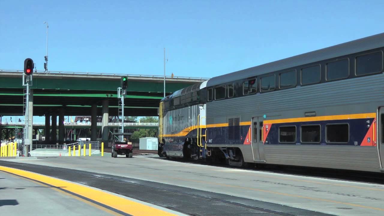 Amtrak California Capitol Corridor Operations at Sacramento May 2013