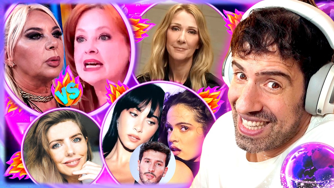 ANDREA DEL BOCA GRITOS con BRIAN y YANINA ZILLI, AITANA VS YATRA con ROSALIA, CELINE DION RECUPERADA