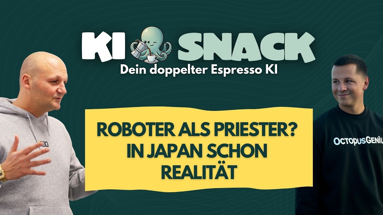 KI-Snack - Roboter als Priester? In Japan schon Realität