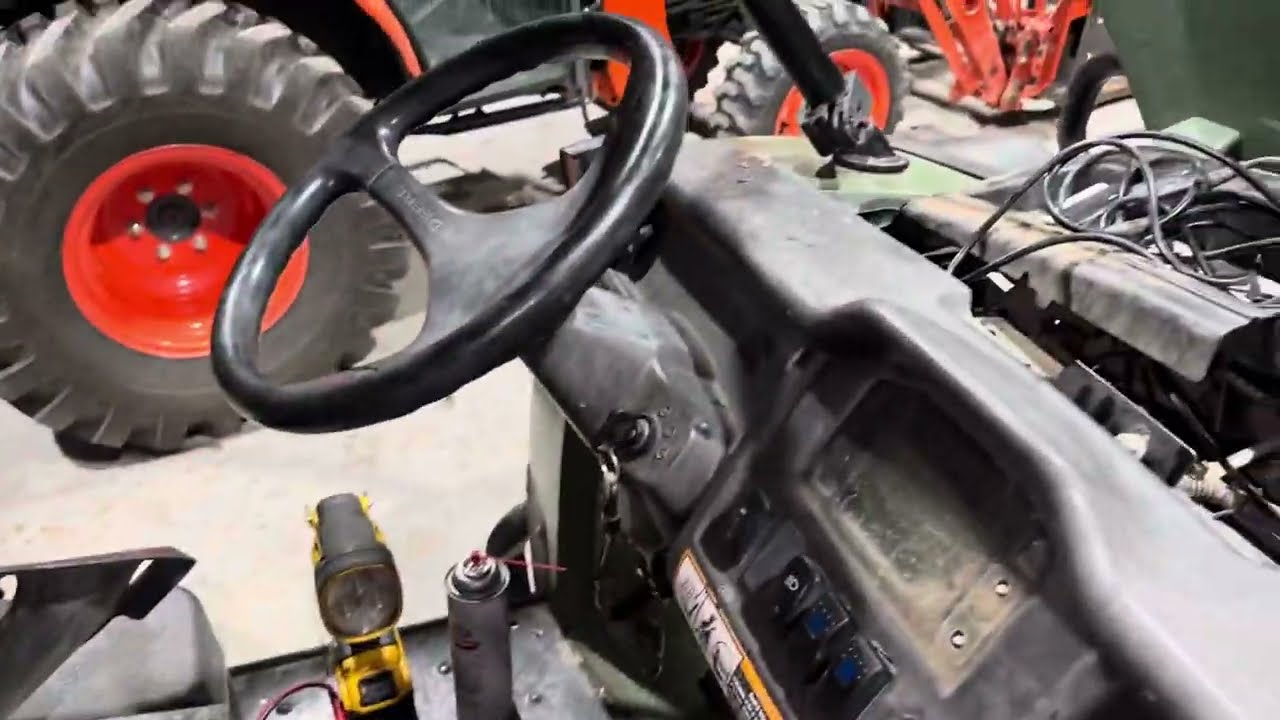 Топливный насос John Deere Gator 625i/825i не работает/питание пропадает/нестабильное питание