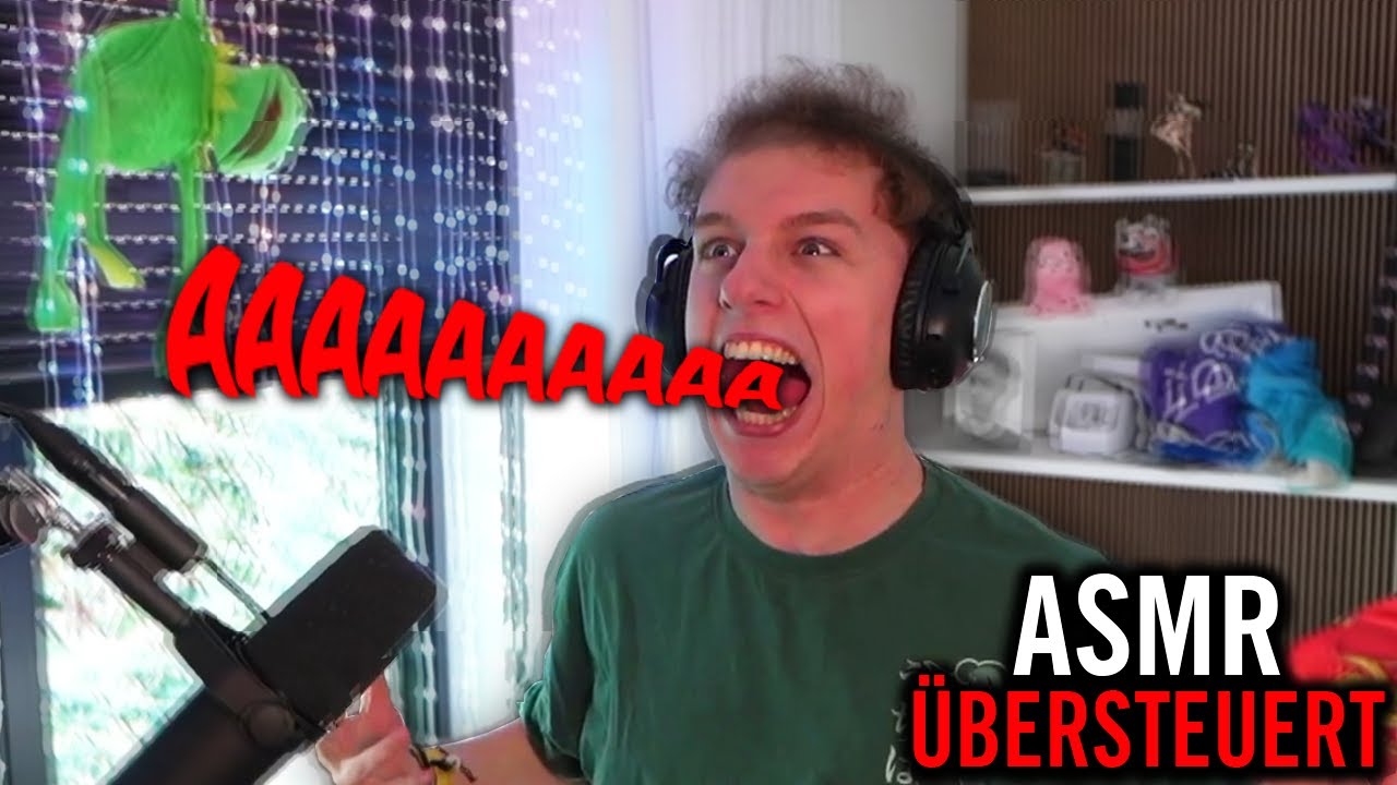Hugo ASMR, aber er ÜBERSTEUERT EXTREMST (ultra lustig)