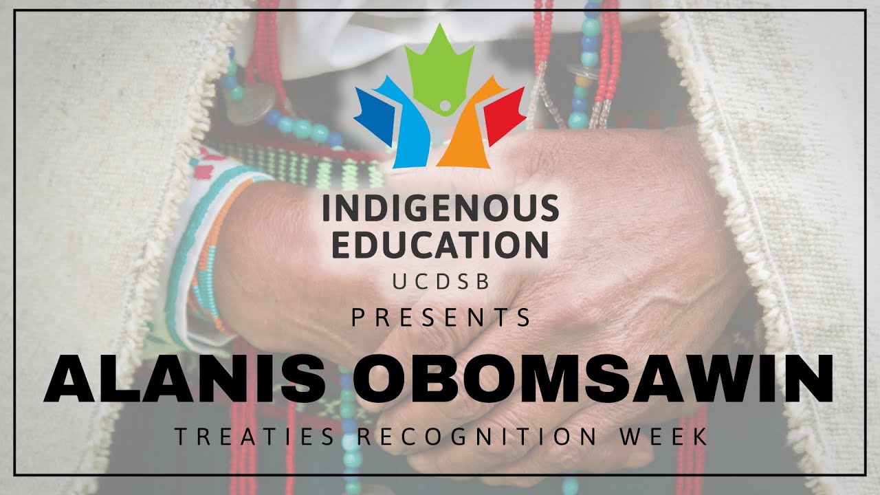 UCDSB Indigenous Education Presents: Alanis Obomsawin
