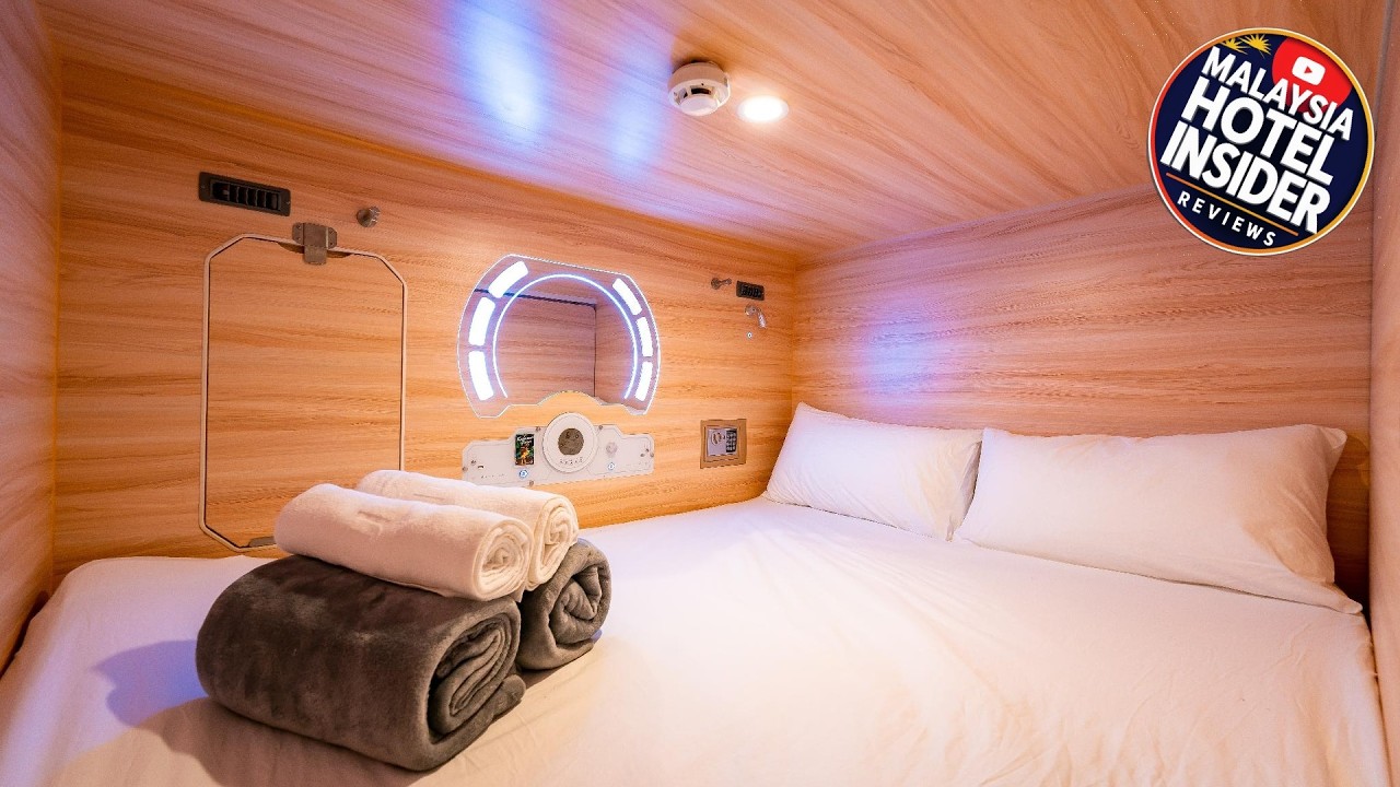 Jpod Capsule Hotel | Kota Kinabalu, Malaysia | Hotel Review 🛏️
