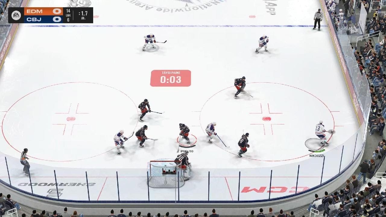 NHL 26 testissä Columbus