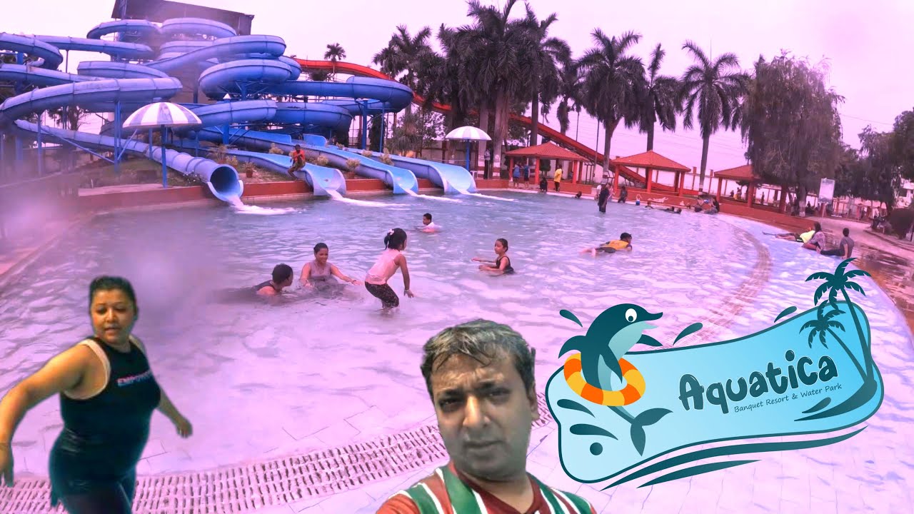Aquatica Water Park in Kolkata. অ্যাকুয়াটিকা ওয়াটার পার্ক