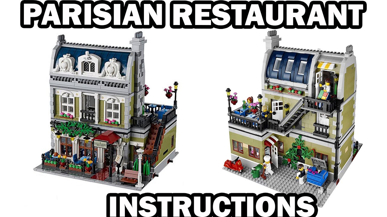 LEGO INSTRUCTIONS - PARISIAN RESTAURANT - CREATOR EXPERT - LEGO 10243