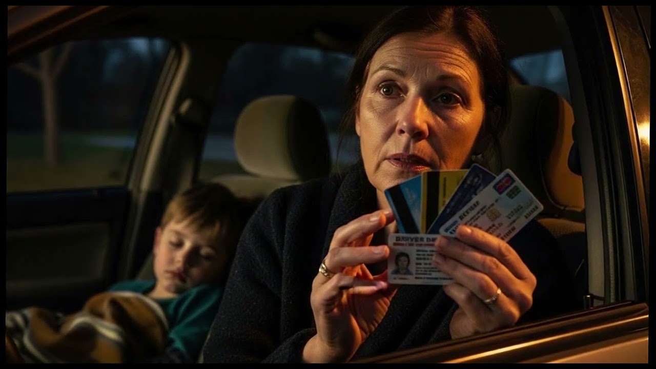 Mi hija fue expulsada por su esposo—cuando vi a mi nieto dormir en el auto, moví mis cartas