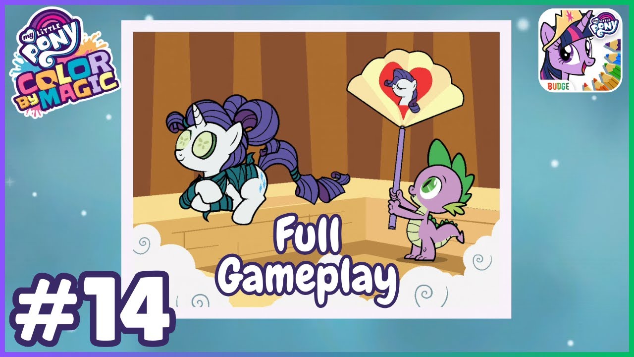 👉 My Little Pony: Color by Magic 🎨🦄 | Full Gameplay Walkthrough | Part 14 | VIP | Games 4 Kids!