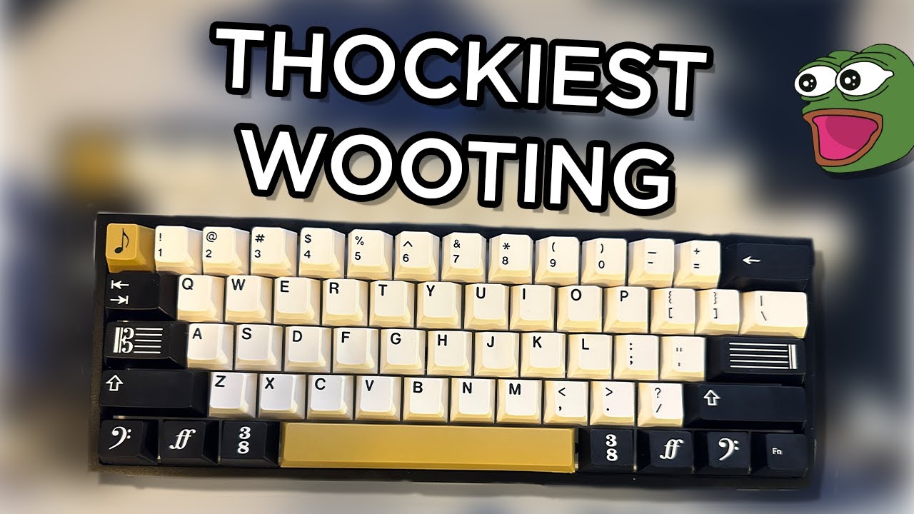 creating the perfect wooting keyboard