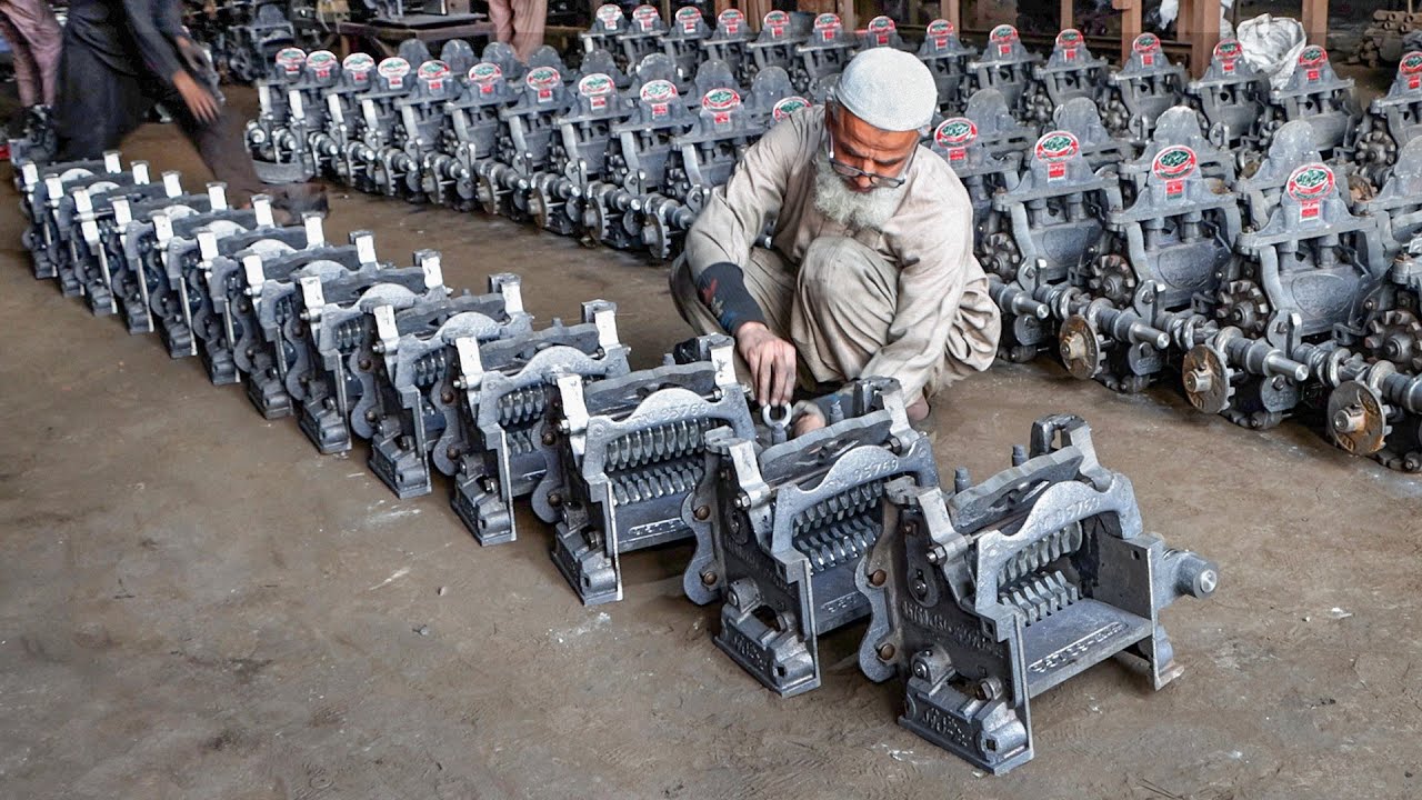 Incredible Process of Making Quality Chaff Cutter | Factory Manufacturing Process