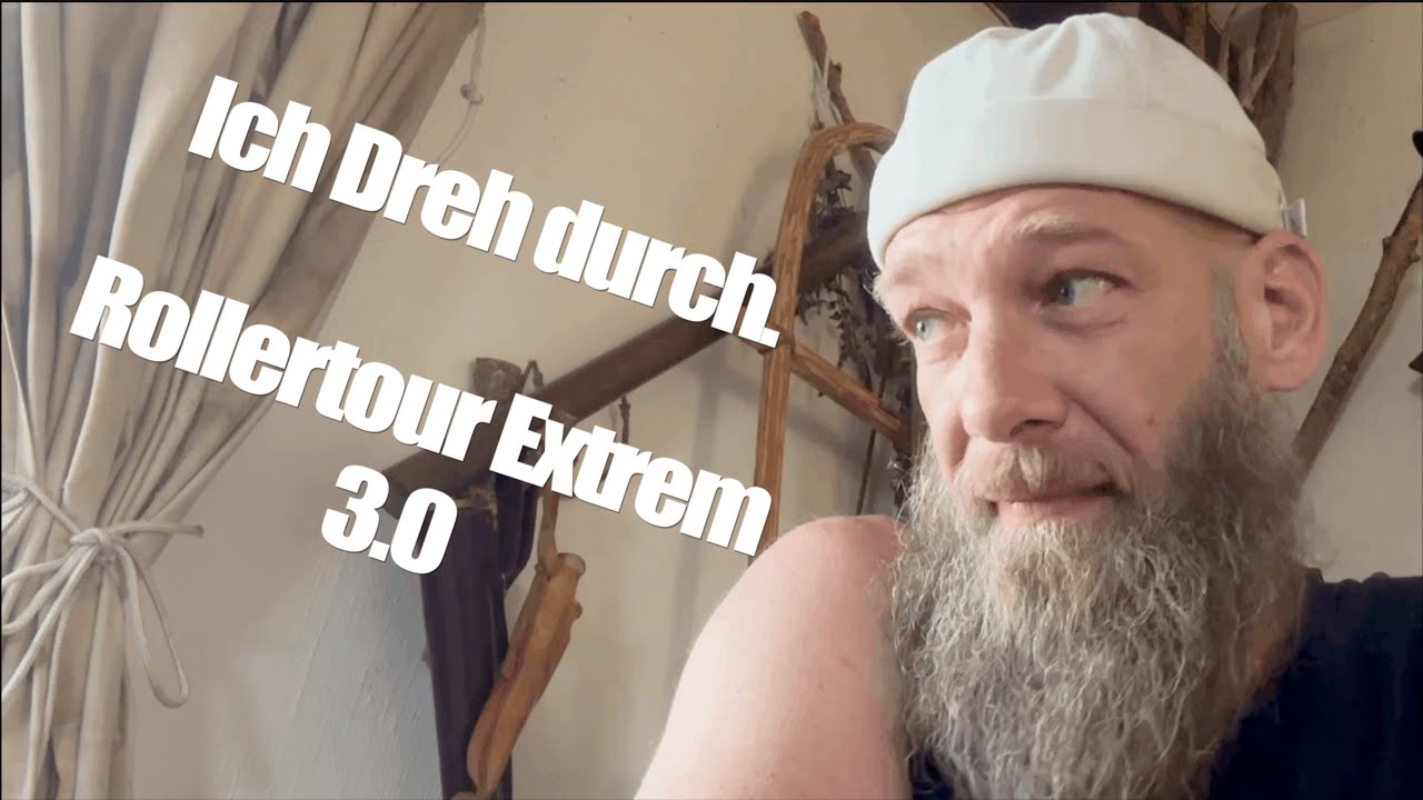 Ich Dreh durch beim Roller richten