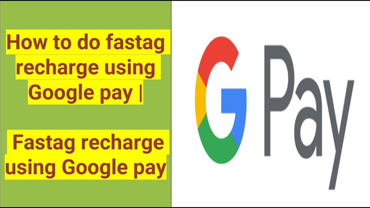 How to recharge Fastag using Google pay | Fastag recharge using Google pay
