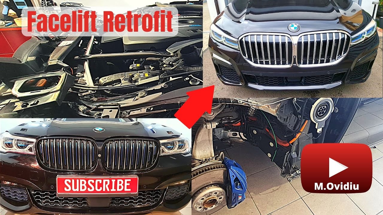 BMW g12 Facelift Retrofit! Часть 5