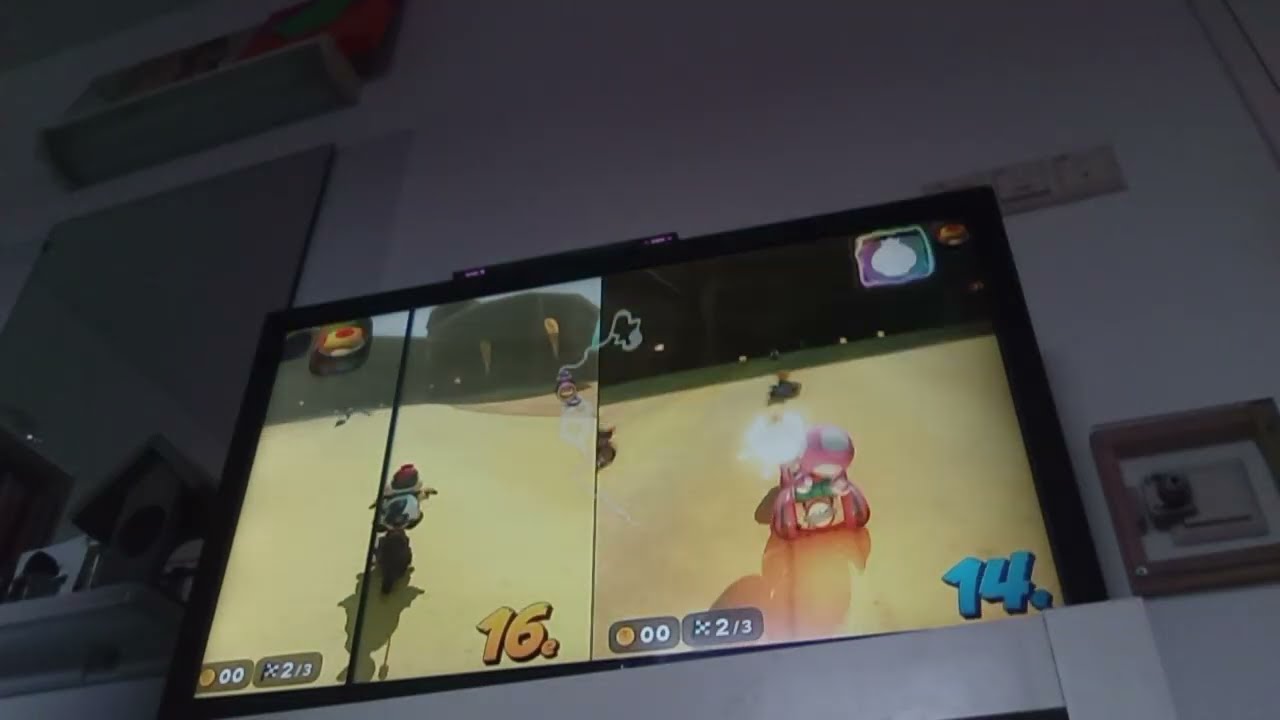 Mario Kart World: Bowser Jr Vs Toadette 