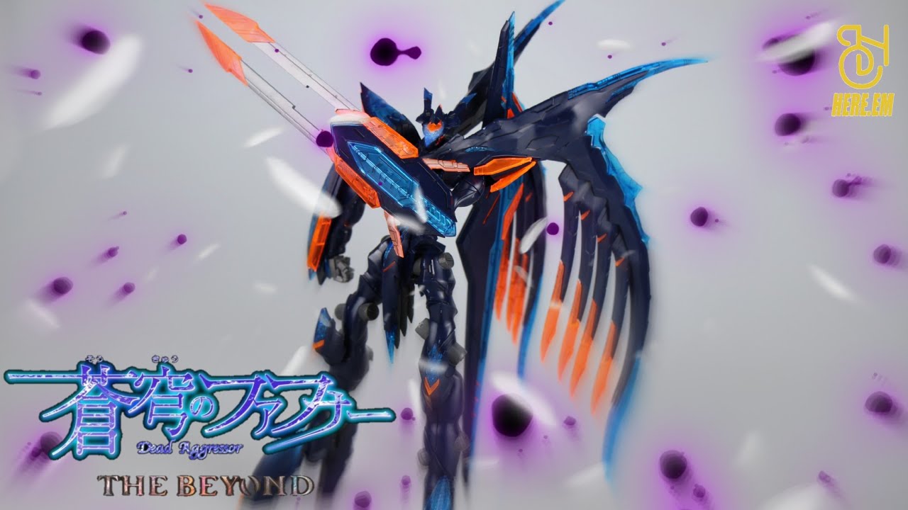 HOBBY TIME - MODEROID Salvator Model FAFNER MARK ALLES  (UNBOXING/SPEED BUILD/ACTION POSE)