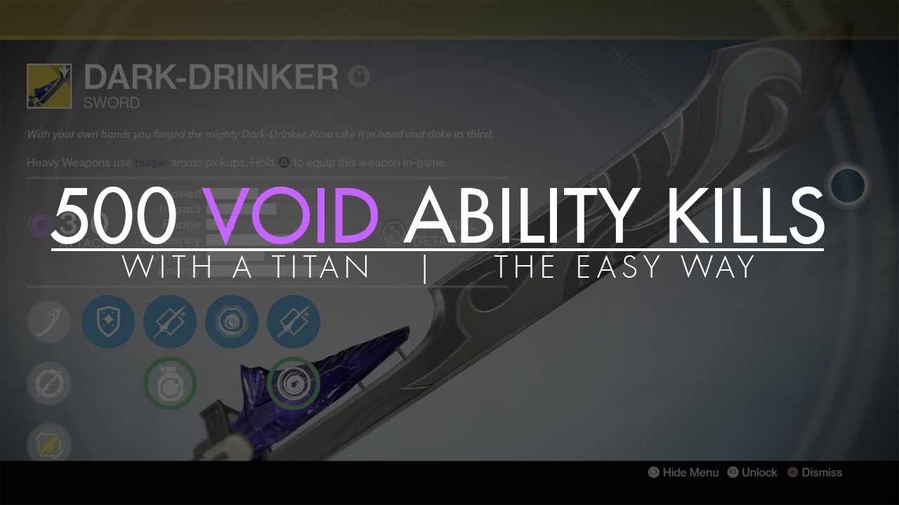 Void Ability Kills With A Titan - The Easy Way