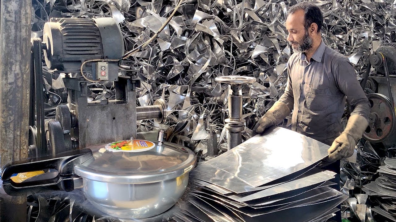 How to PRESSURE COOKER Making in Factory With Amazing Skills