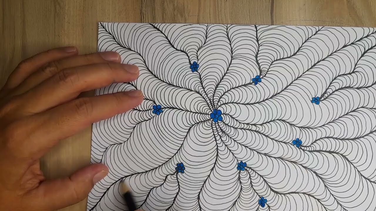 Doodle art. How to draw doodle art. #drawing #pendrawing #doodle #zentanglelegend 