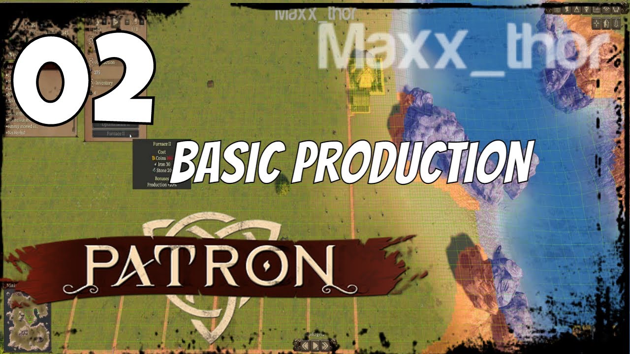 02 | Patron | Basic Production | Mediterranean Map | Single Player Campaign | Steam