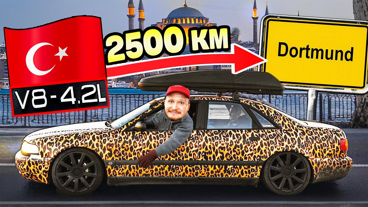 Das FINALE! - Überlebt der Audi A8 V8 nochmal 2500 KM? | 🇹🇷 Türkei Tour #5