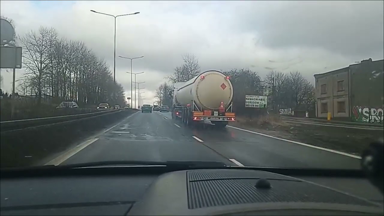 Bywają i dni bez korka na DK94 w Sosnowcu 