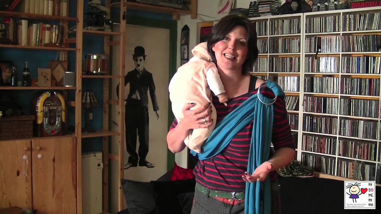 Vídeo tutorial: Cómo poner una bandolera de anillas y amamantar con ella