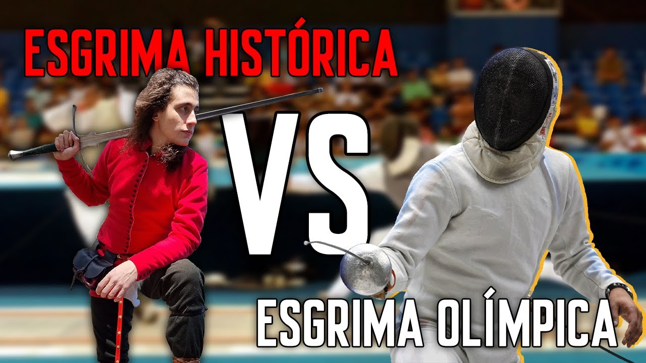 ESGRIMA OLÍMPICA VS ESGRIMA HISTÓRICA | Analisando a Esgrima Olímpica