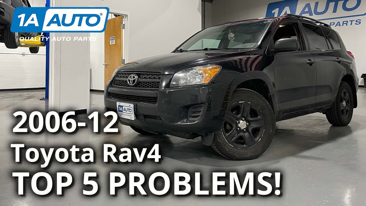 5 главных проблем внедорожника Toyota RAV4 3-го поколения 2006-2012