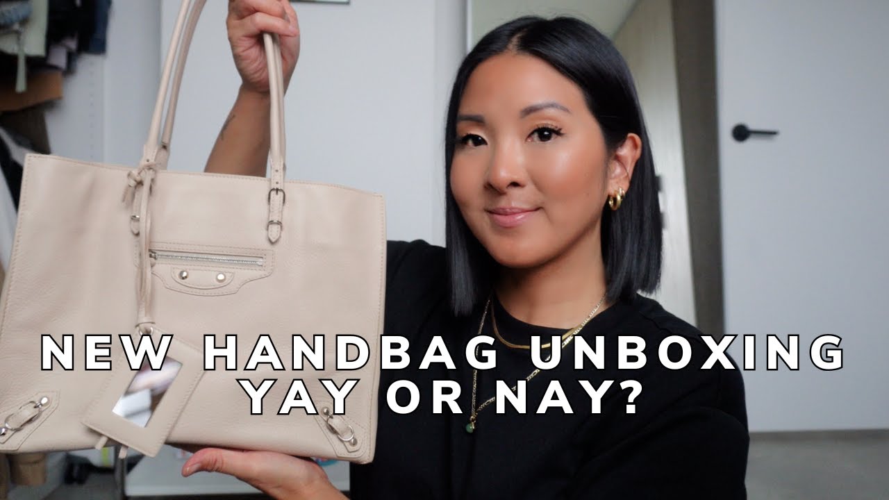 РАСПАКОВКА НОВОЙ СУМОЧКИ | BALENCIAGA ПРЕДВАРИТЕЛЬНО
