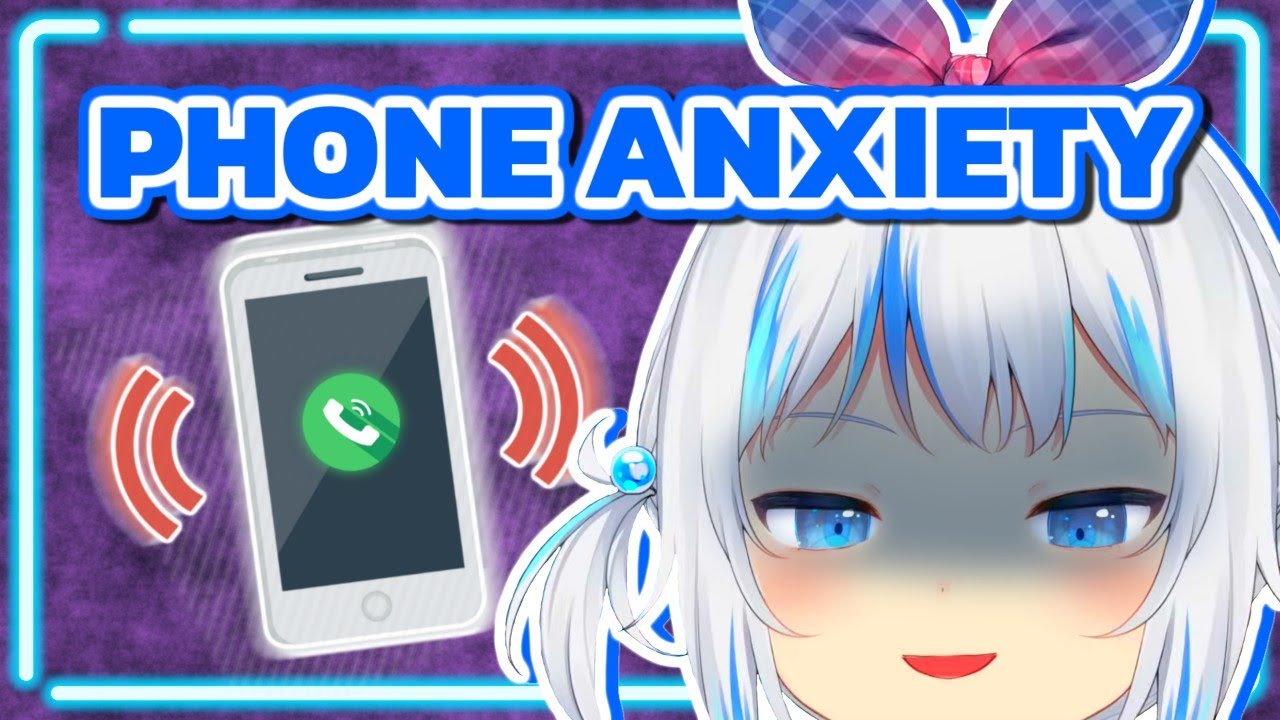 Gura Discusses Phone Anxiety (And Why Texting Is Better) [PAPA'S FREEZERIA DELUXE]