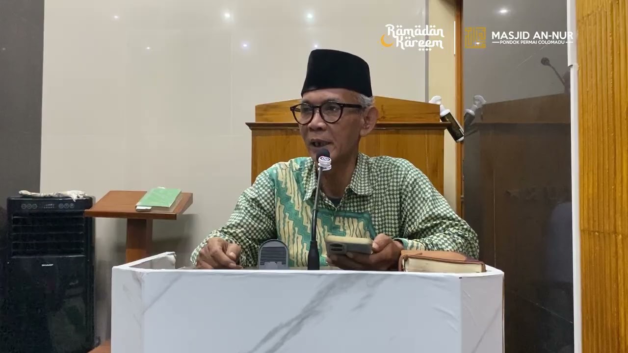 Ceramah Tarawih - 9 Ramadhan 1447 H - Ust. Shofwan Anwar