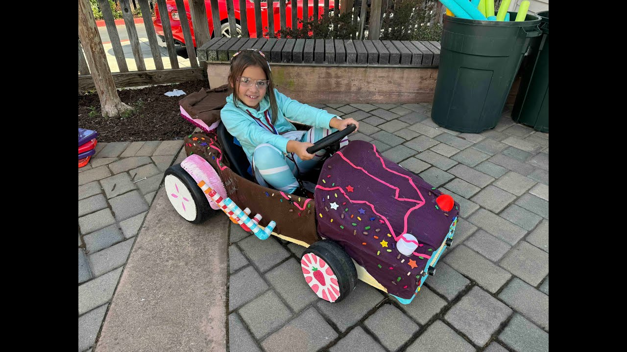 Epic DIY Wreck-It Ralph Cake Car Build | Real-Life Sugar Rush Car for Halloween!