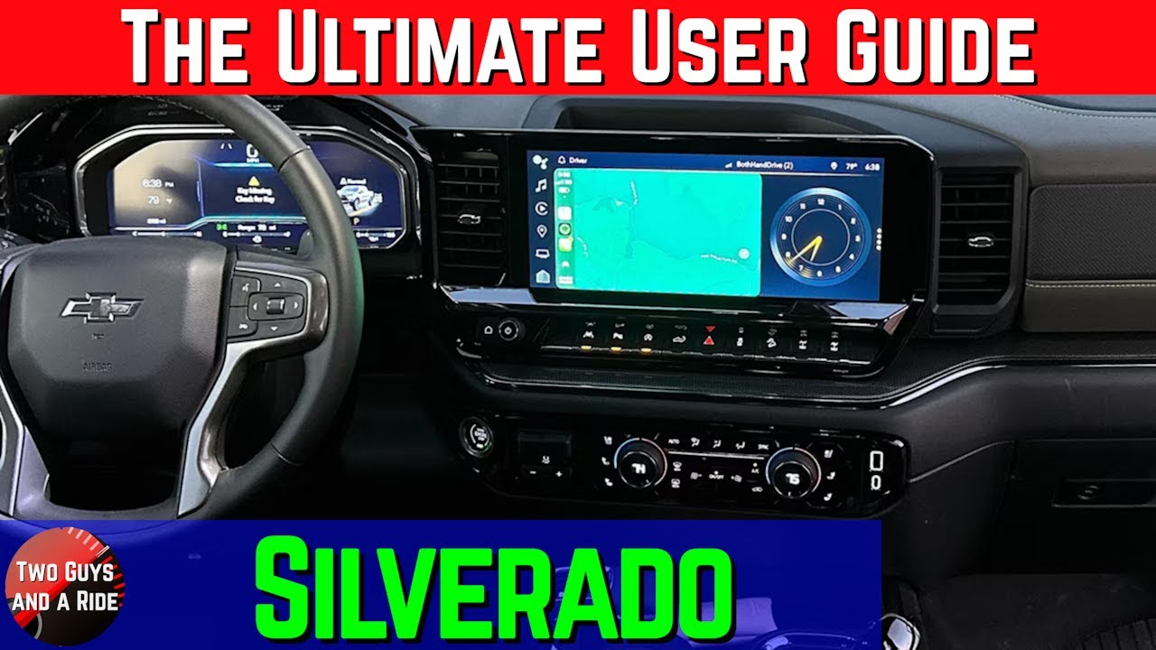 Освоение Chevrolet Silverado 2022 года: полное руководство пользователя по экранам, кнопкам и нас...