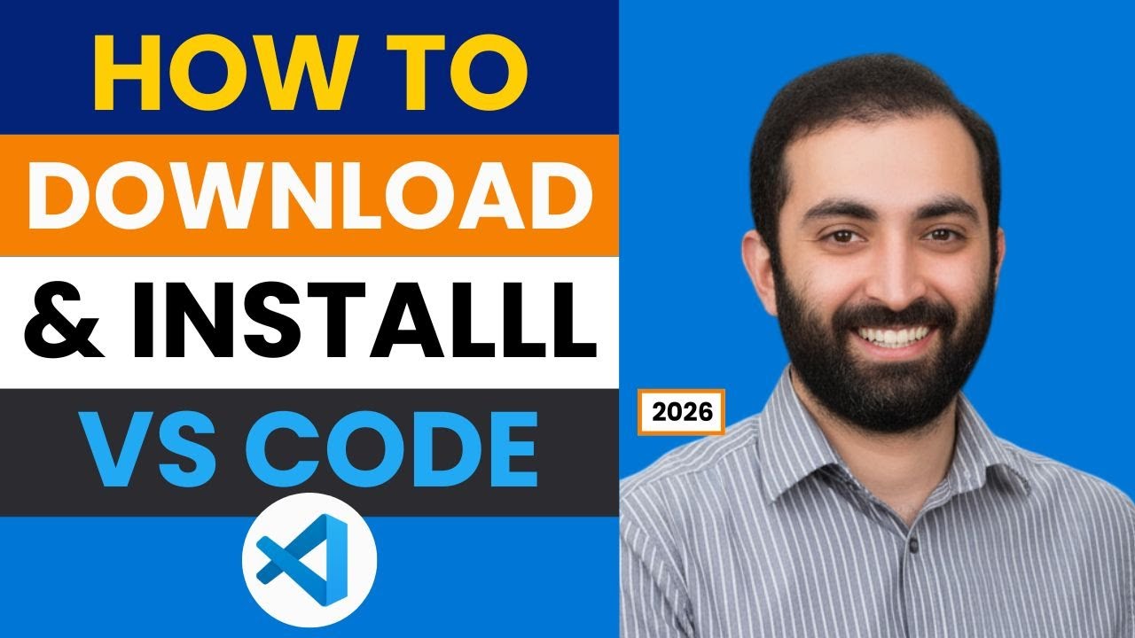 How To Install Visual Studio Code in Windows 10  & 11 | Latest 2026