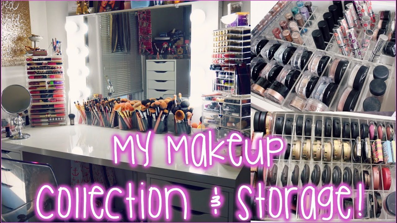 My Makeup Collection & Storage!