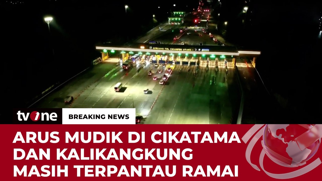 Kabar Mudik 2026, Pemudik Masih Ramai di GT Cikatama | Breaking News