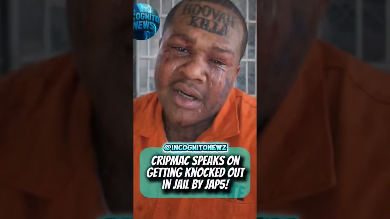 Cripmac got knocked out by Jap5 in jail‼️😳😴 #fyp #viral #trending #rap