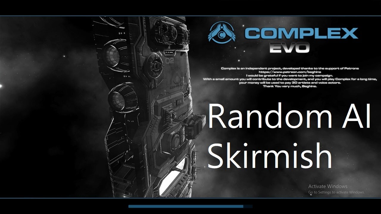 Homeworld Complex EVO (2021) AI skirmish