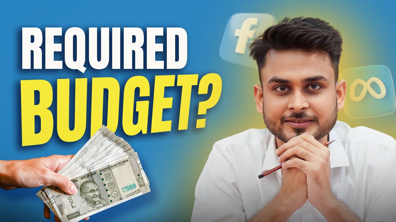 How much Budget required to run Facebook ads | Ch-5 | Aditya Singh