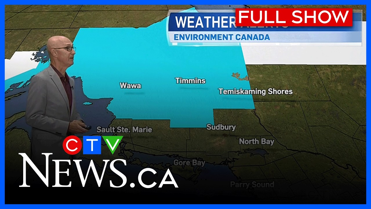 Major snowstorm targets northeastern Ontario | CTV News Northern Ontario at Five for Nov. 25, 2025