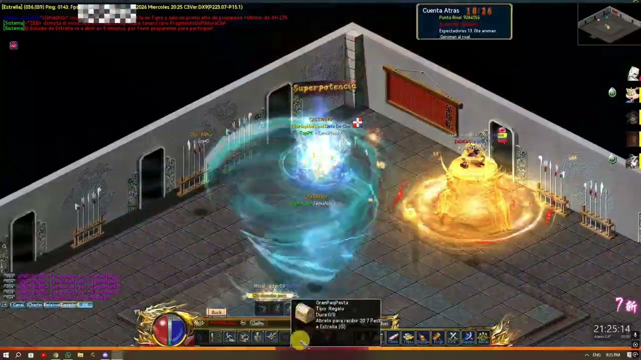 TORNEO PK COMUN SERVER ESTRELLA