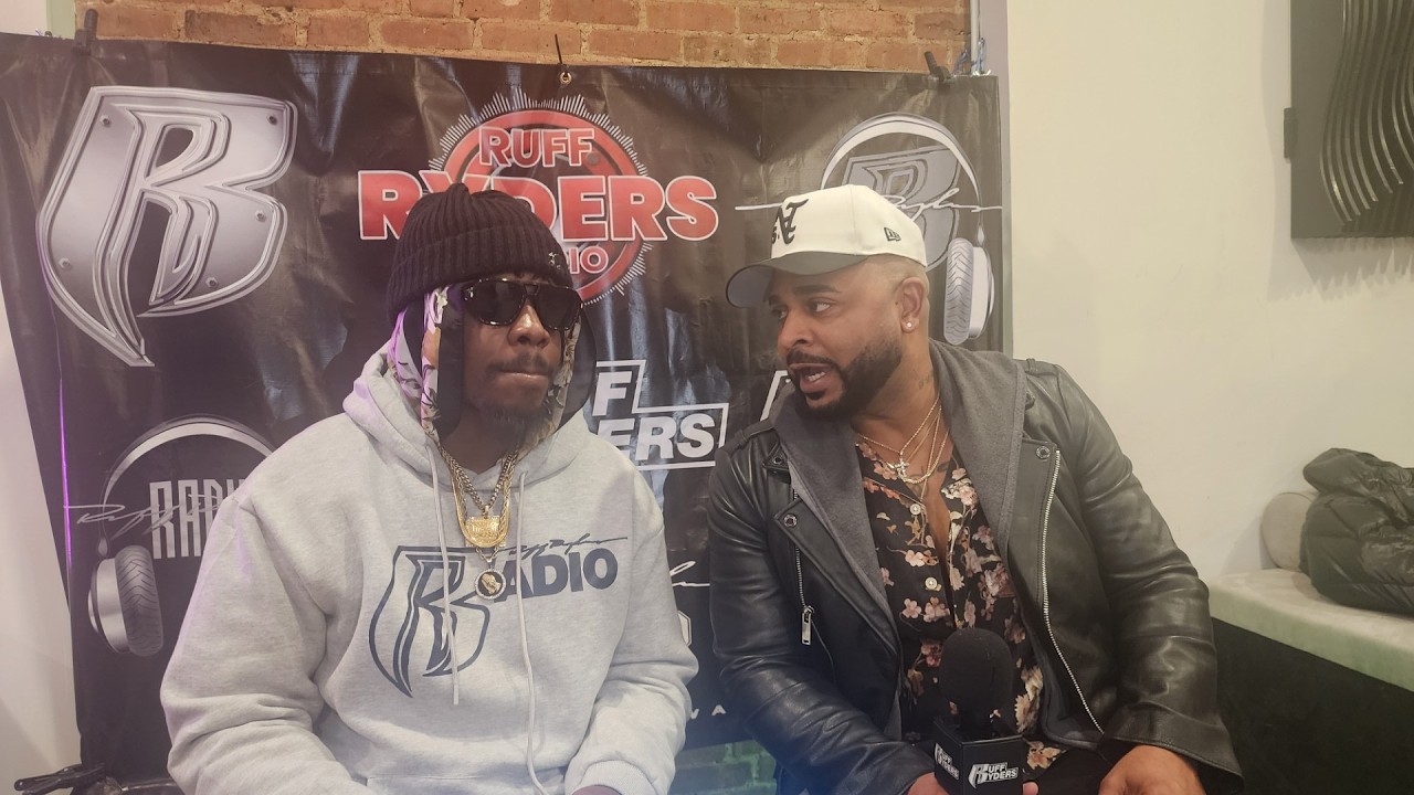 Fluent (L.A. artist) with The Ryde Along on Ruff Ryders Radio at SNS Icy Gang Concert