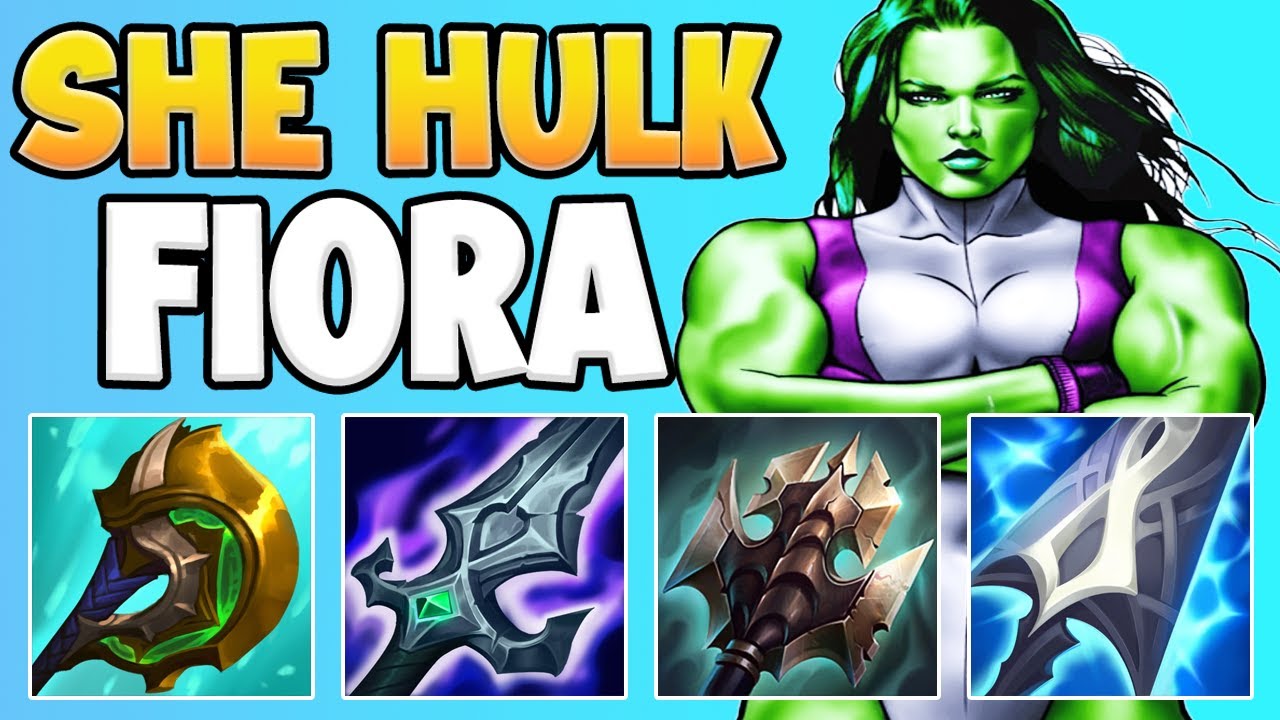 WTF RIOT!? NEW SHE-HULK FIORA BUILD IS 100% TOO POWERFUL! DO NOT MAKE HER ANGRY... - LoL Gameplay