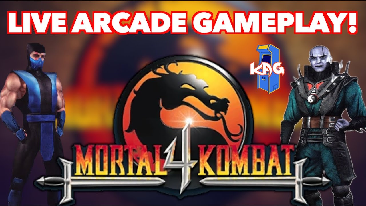 Mortal Kombat 4 LIVE Arcade Gameplay on a Real Arcade Cabinet! & A MAME Cab Update!