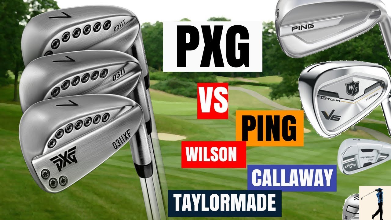 PXG GEN 2 IRONS VS TAYLORMADE P790, CALLAWAY ROGUE PRO, PING G700 & WILSON V6