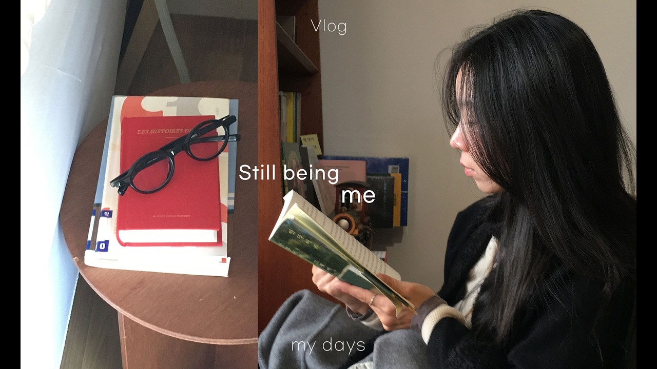 vlog. 나로 존재하는 수고로움 | 서촌 문구샵과 서점, 미소버터 파스타랑 럼레이즌 파운드 만들기