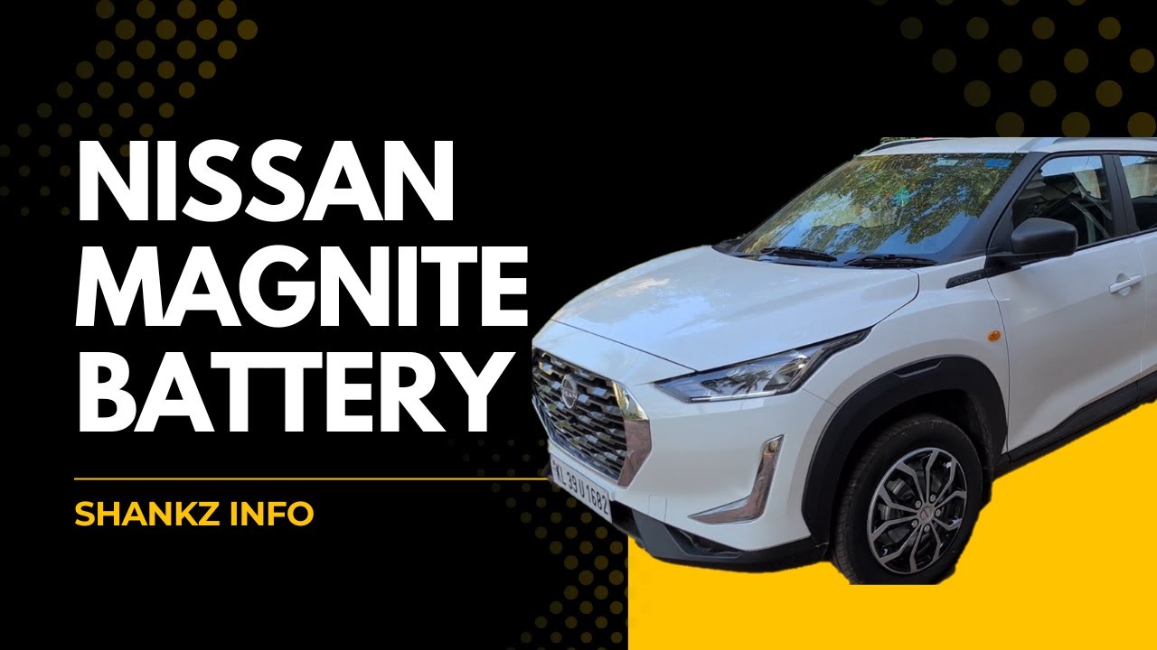 NISSAN MAGNITE AMT BATTERY CHANGE