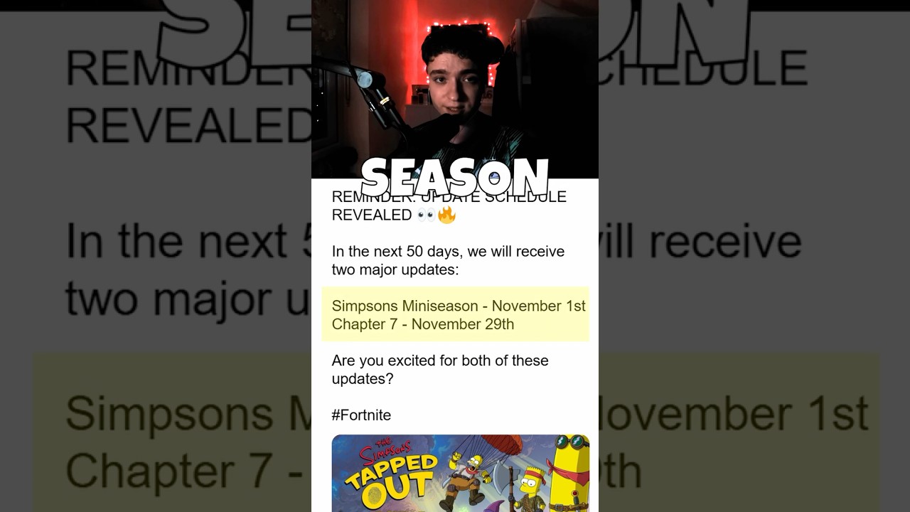 Fortnite Chapter 7 RELEASE Date, BIG Item Shop Tonight & More! 🗺️🔥#fortnitenews  #update