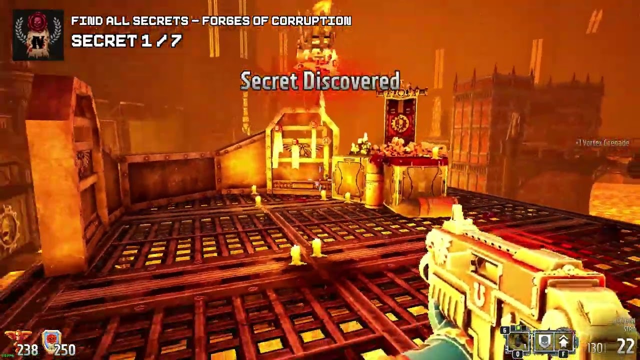 Warhammer 40k Boltgun - Forges of Corruption DLC - Все секреты